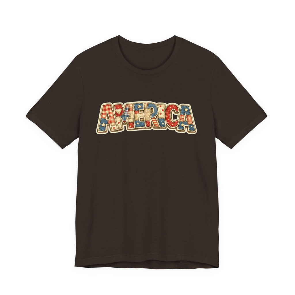 America Patriotic Graphic Tee