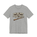 You're Not From These Parts Are Ya? Rifle Graphic T-Shirt