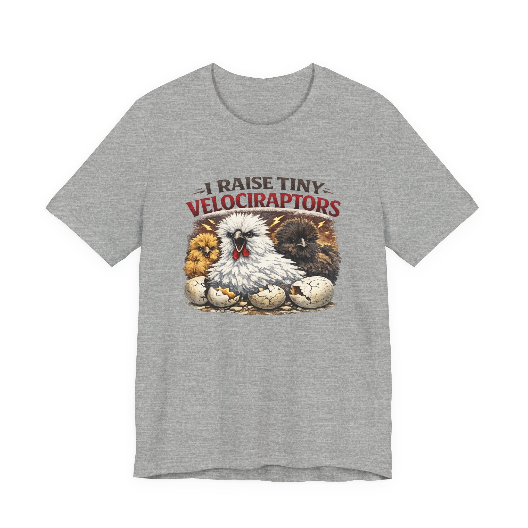I Raise Tiny Velociraptors Tee