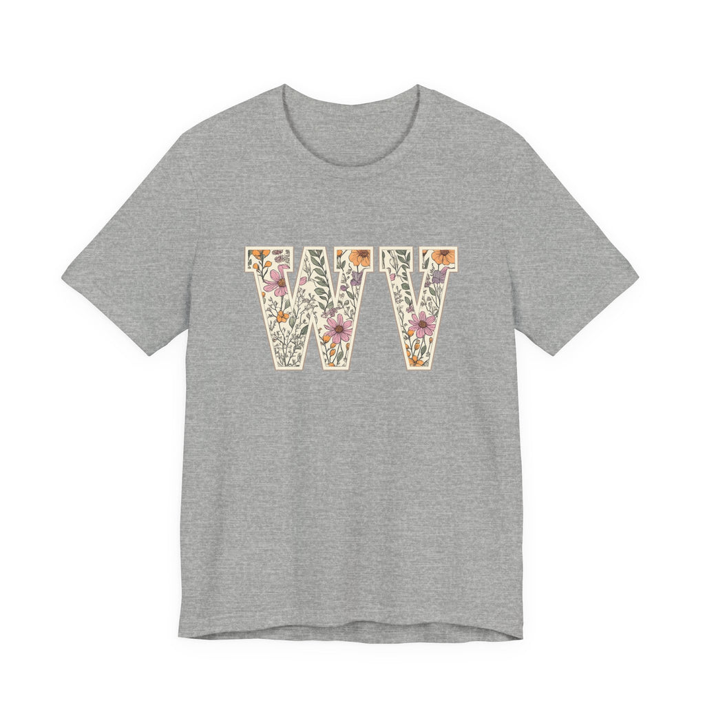 WV Botanical Letter Shirt