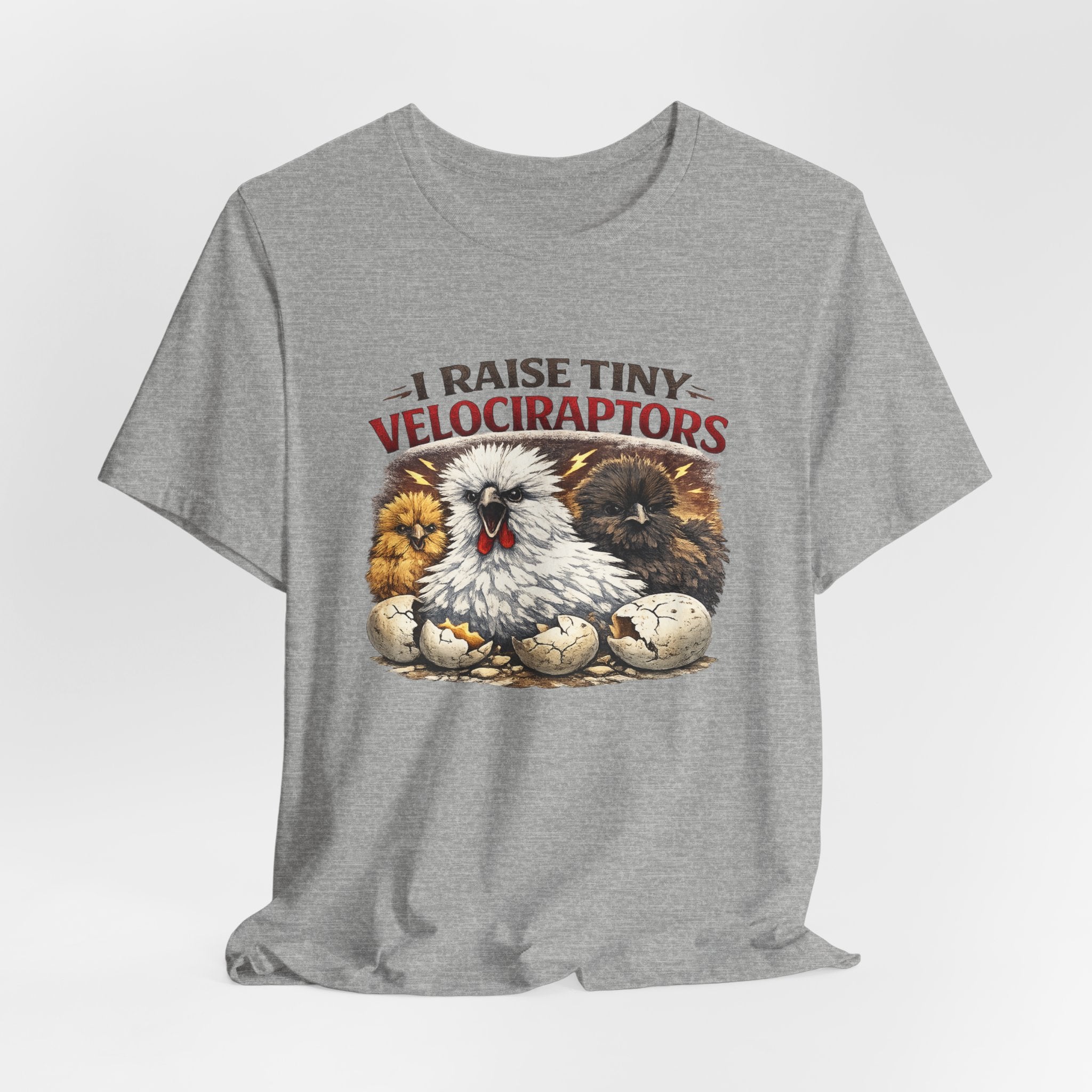 I Raise Tiny Velociraptors Tee