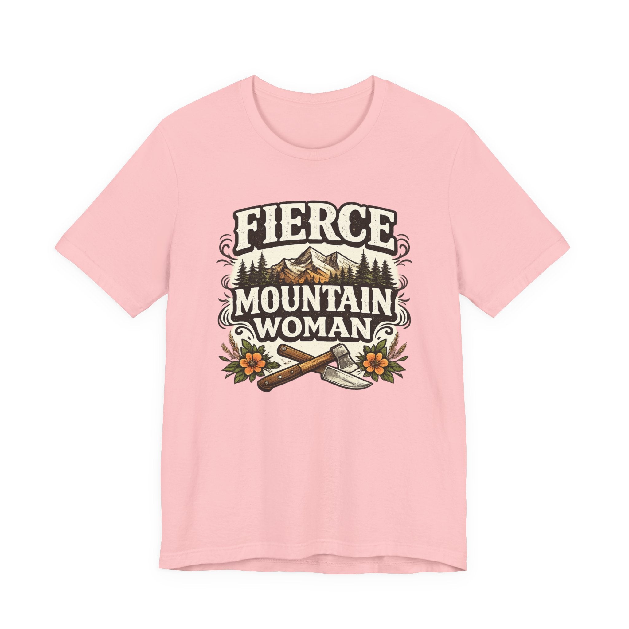 Fierce Mountain Woman T-Shirt
