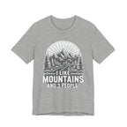 I Like Mountains And 3 People T-Shirt