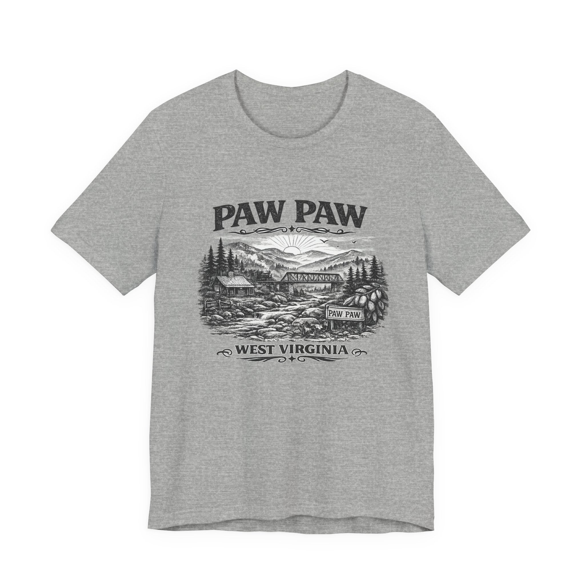 Paw Paw West Virginia Scenic T-Shirt