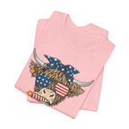 Merica Highland Cow T-Shirt