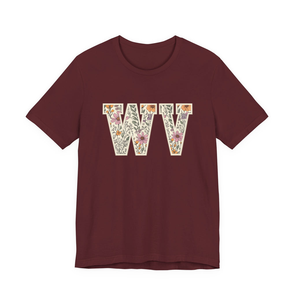 WV Botanical Letter Shirt
