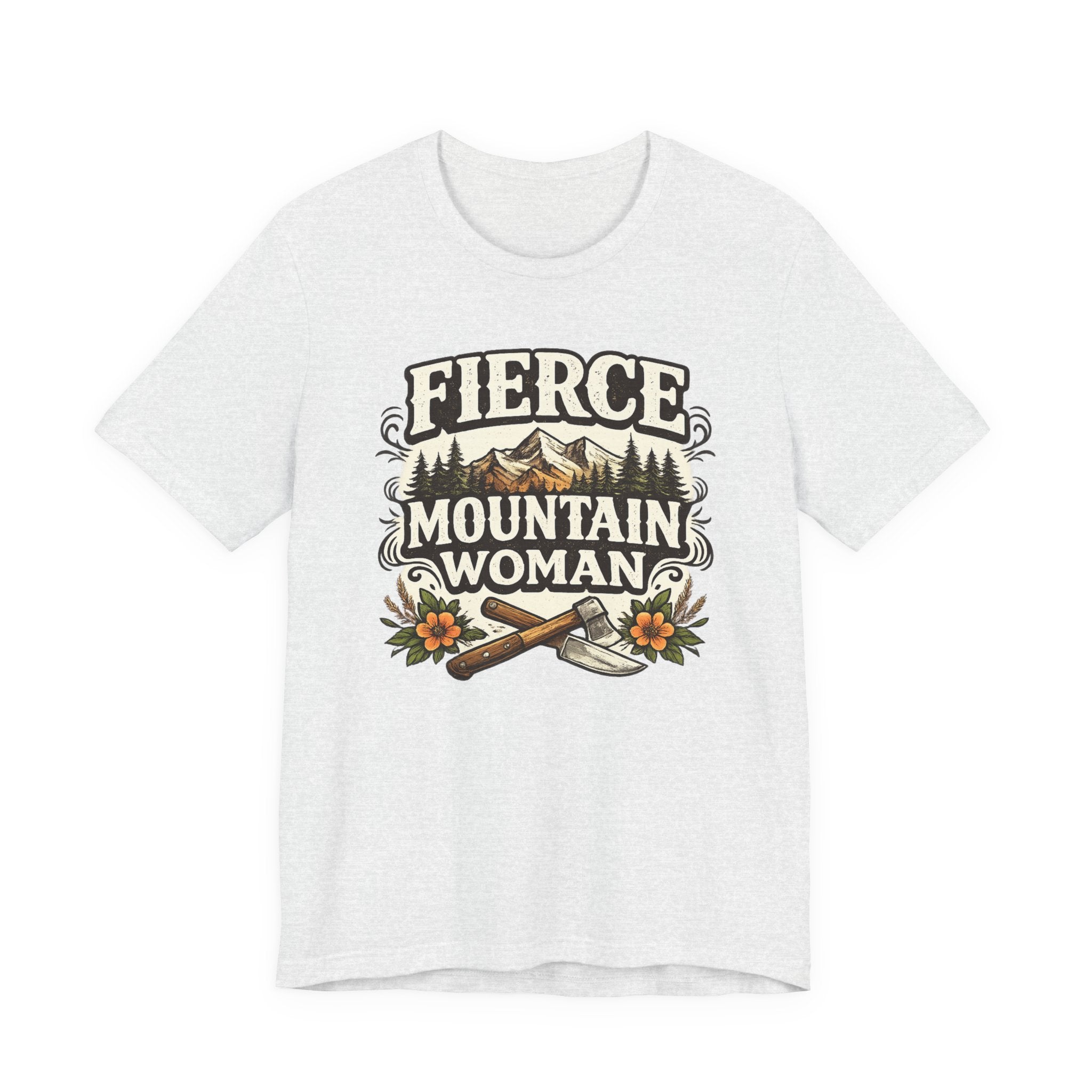 Fierce Mountain Woman T-Shirt
