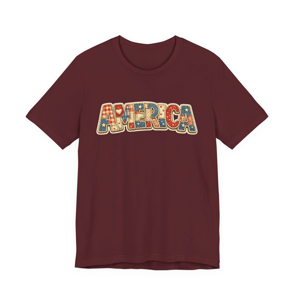 America Patriotic Graphic Tee