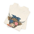 Merica Highland Cow T-Shirt