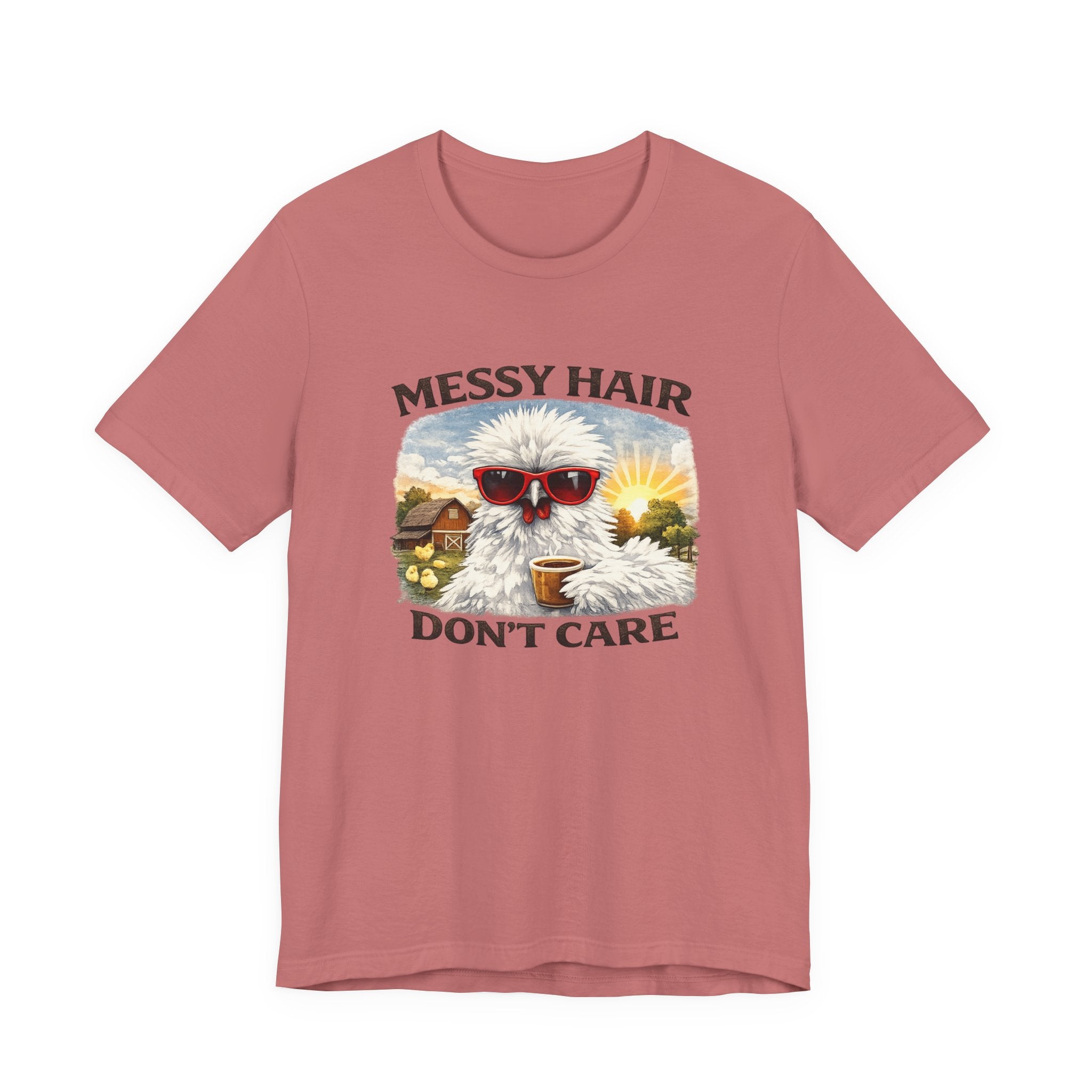 Messy Hair Don't Care Tee