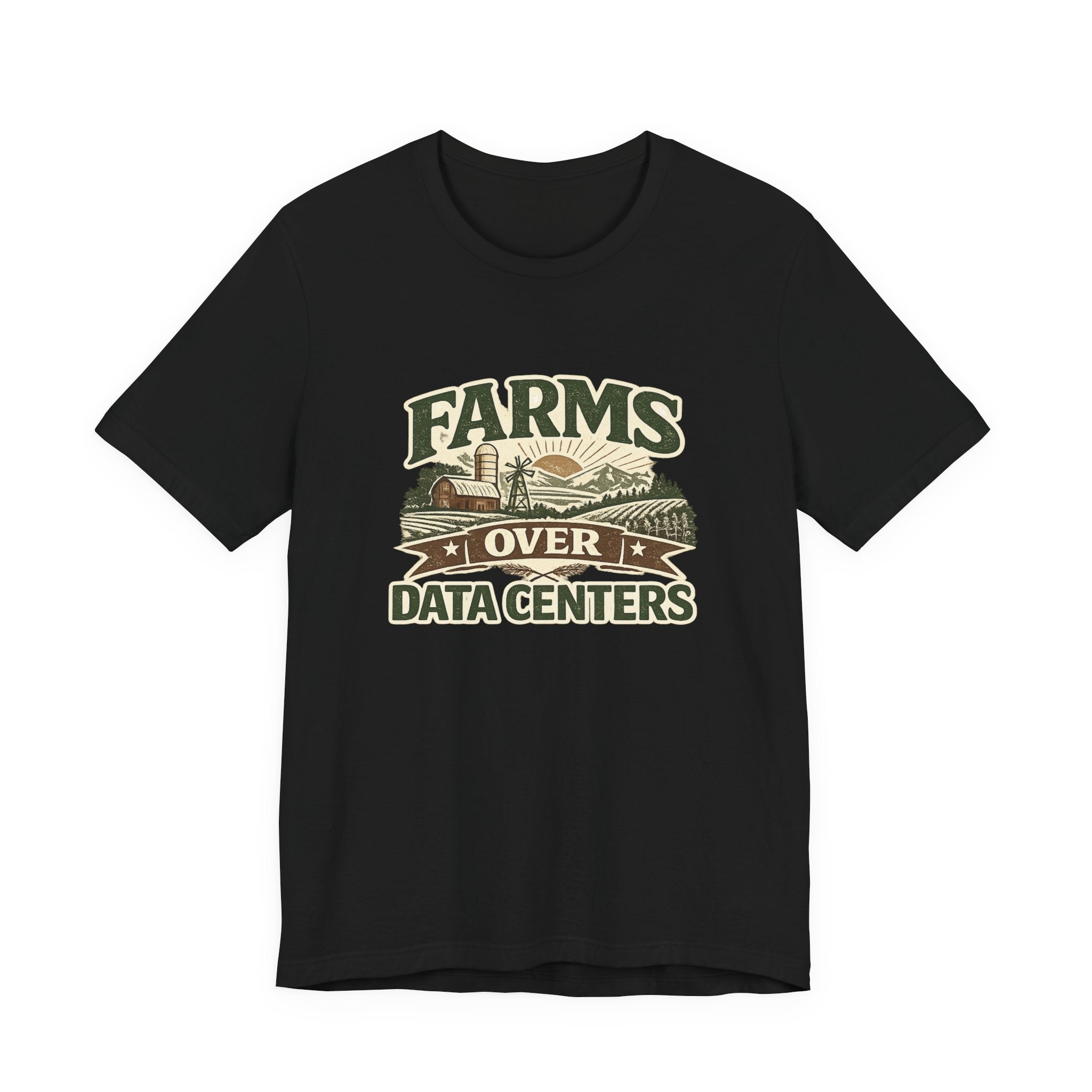 Farms Over Data Centers Tee