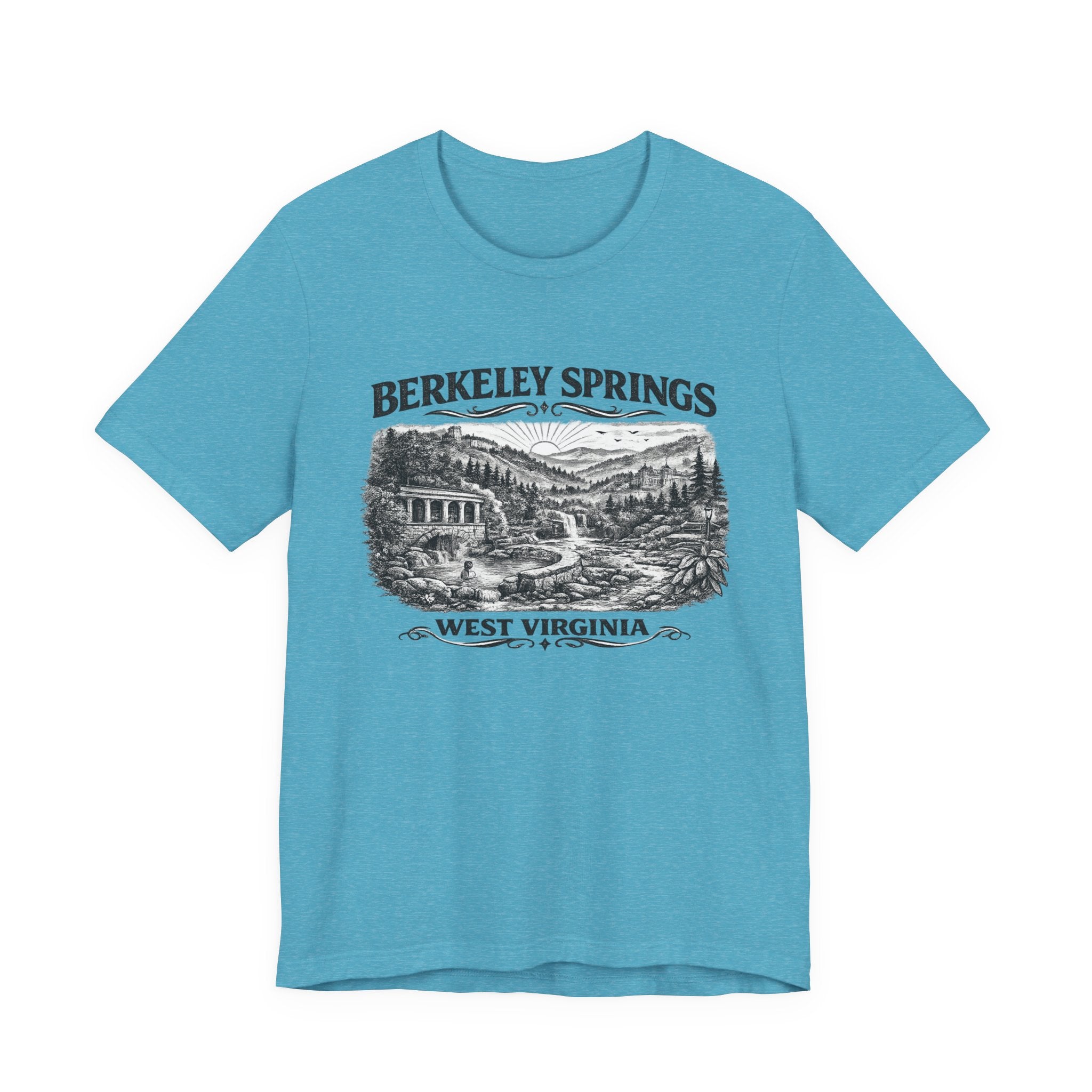 Berkeley Springs West Virginia Vintage Graphic Tee