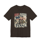 Red, White and Feral T-Shirt