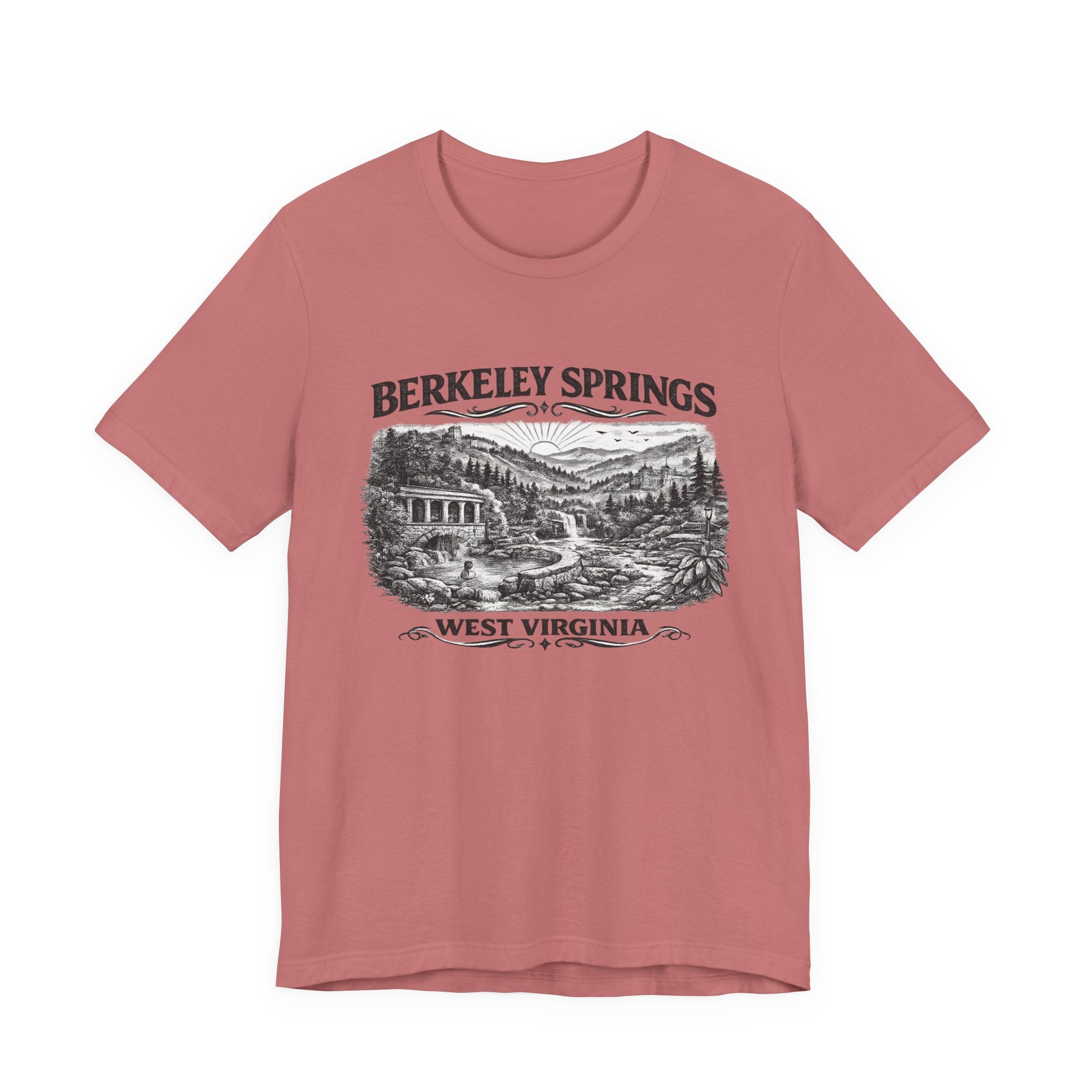 Berkeley Springs West Virginia Vintage Graphic Tee