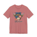 Merica Highland Cow T-Shirt