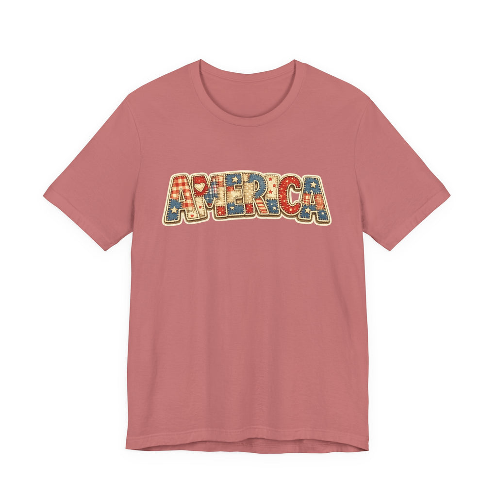 America Patriotic Graphic Tee