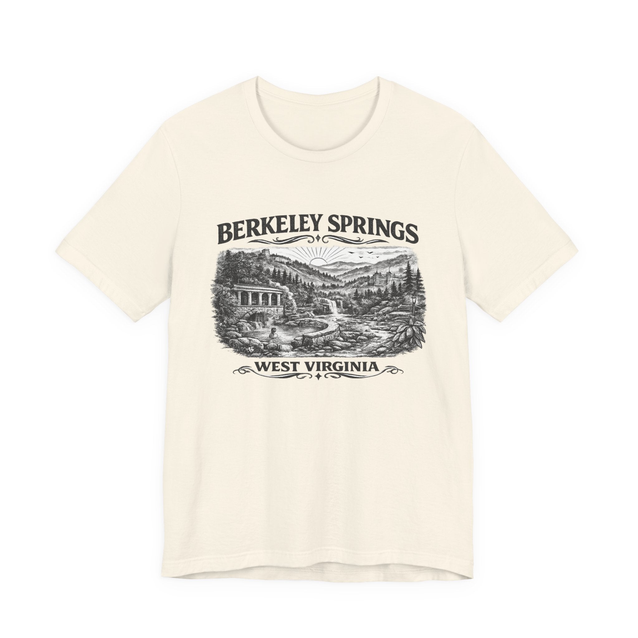 Berkeley Springs West Virginia Vintage Graphic Tee