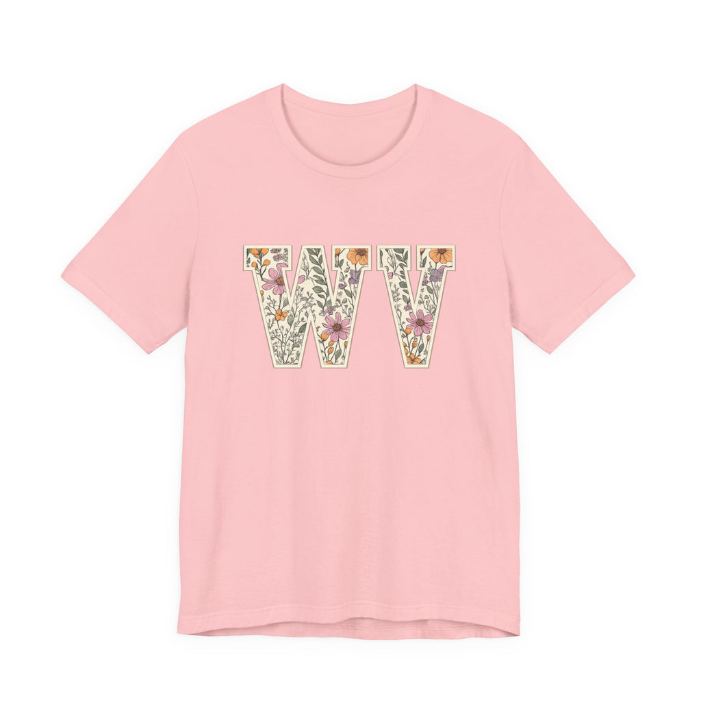 WV Botanical Letter Shirt