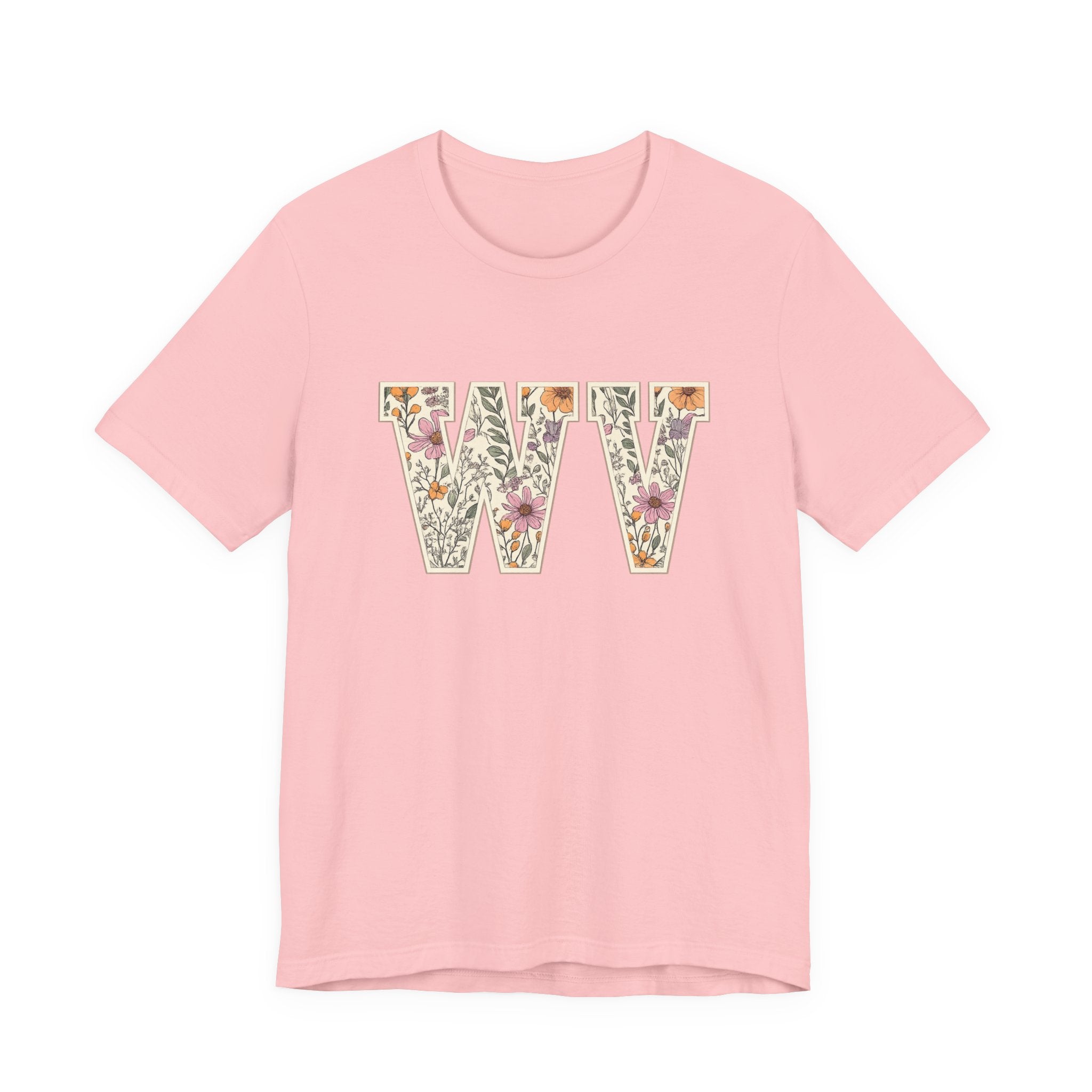 WV Botanical Letter Shirt