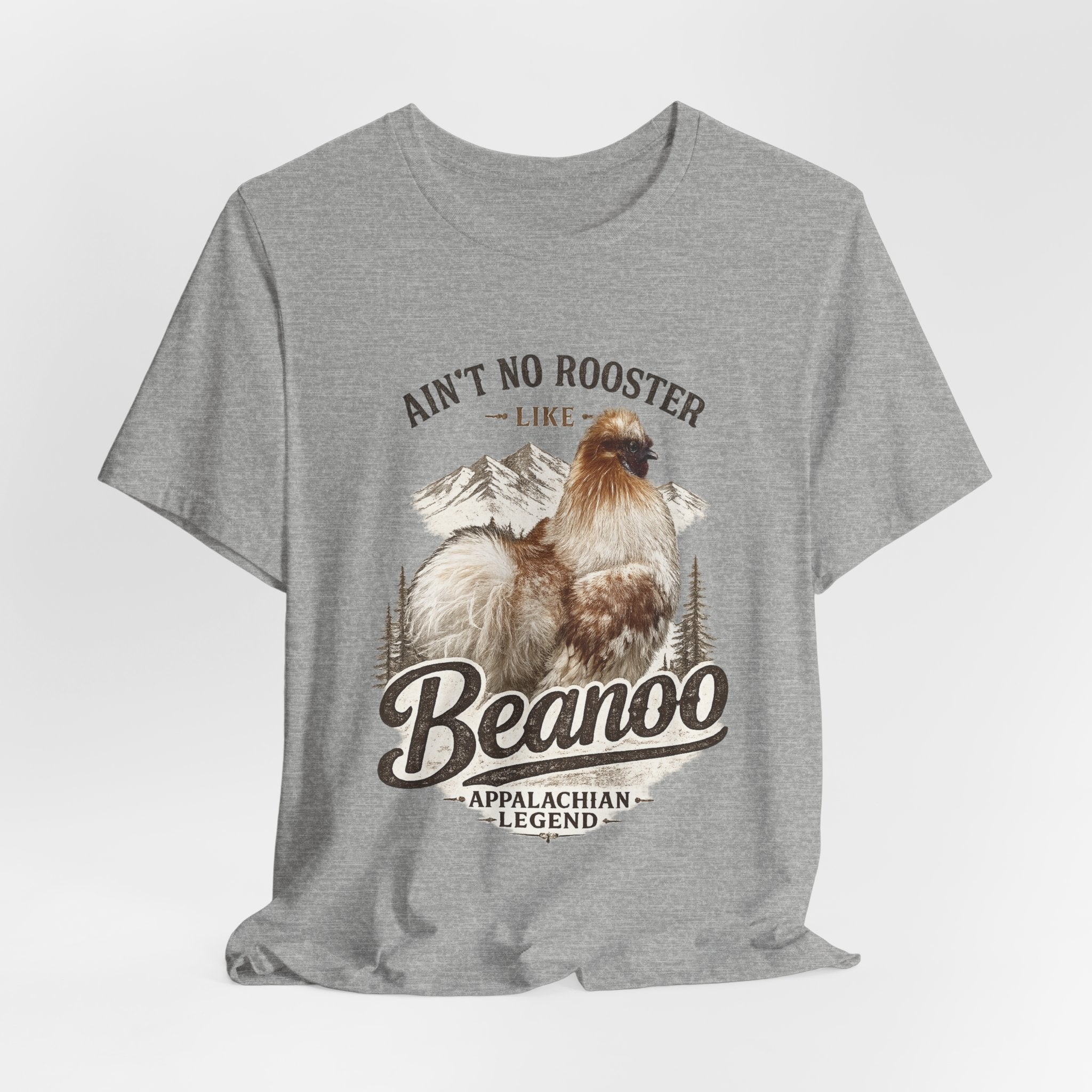 Aint No Rooster Like Beanoo Appalachian Legend Tee