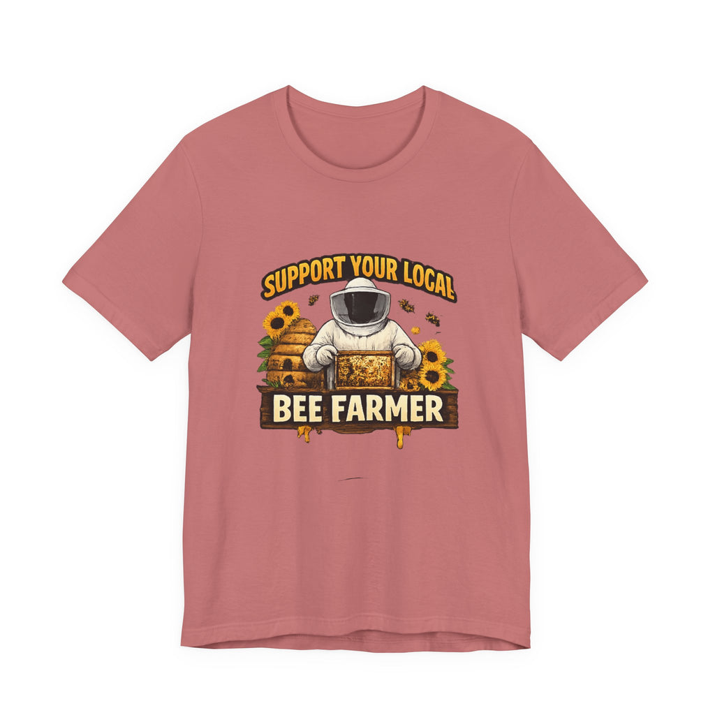 Support Your Local Bee Farmer T-Shirt