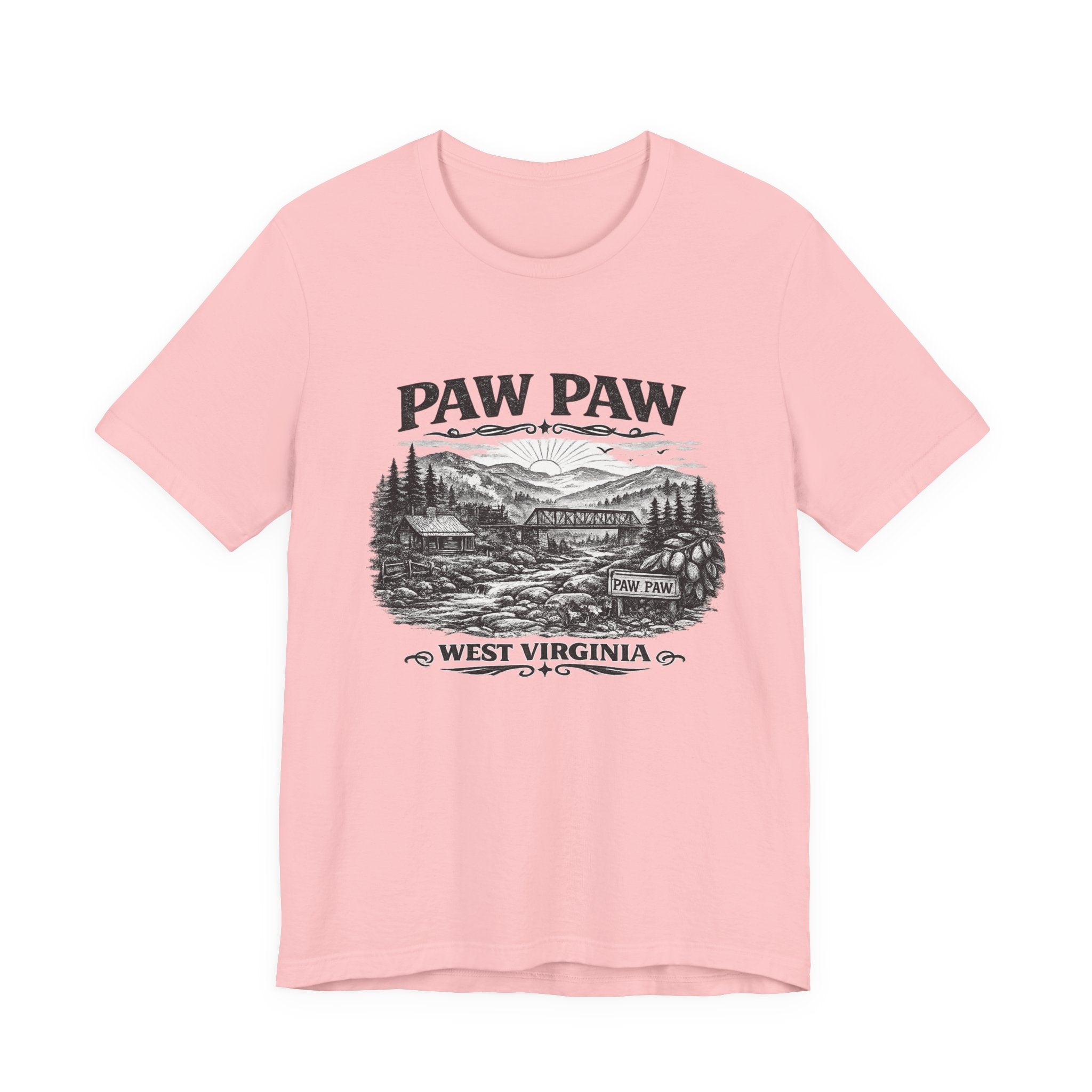 Paw Paw West Virginia Scenic T-Shirt
