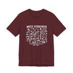 West Virginia Icons Graphic Tee (Est. 1863)