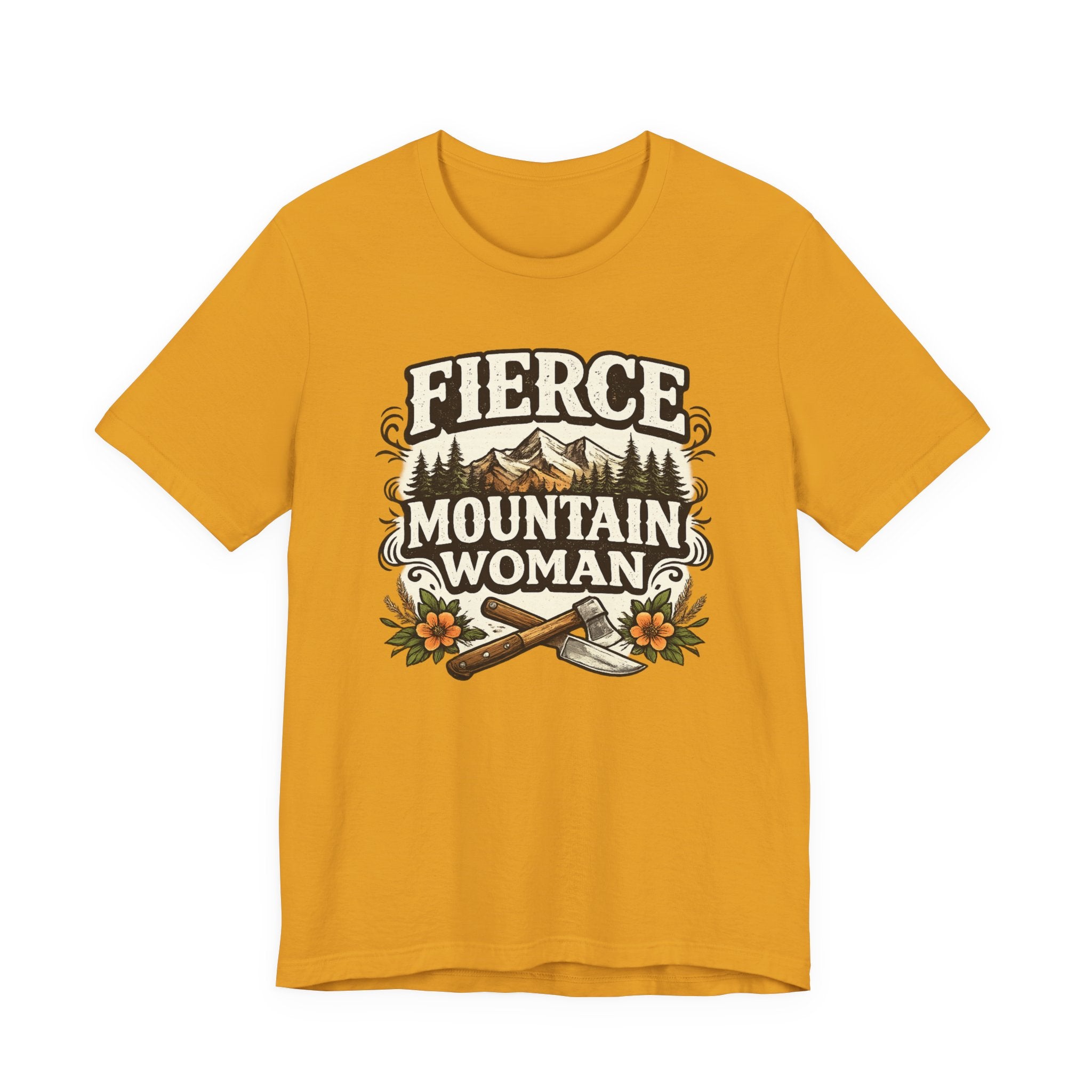 Fierce Mountain Woman T-Shirt