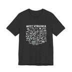 West Virginia Icons Graphic Tee (Est. 1863)