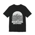 I Like Mountains And 3 People T-Shirt