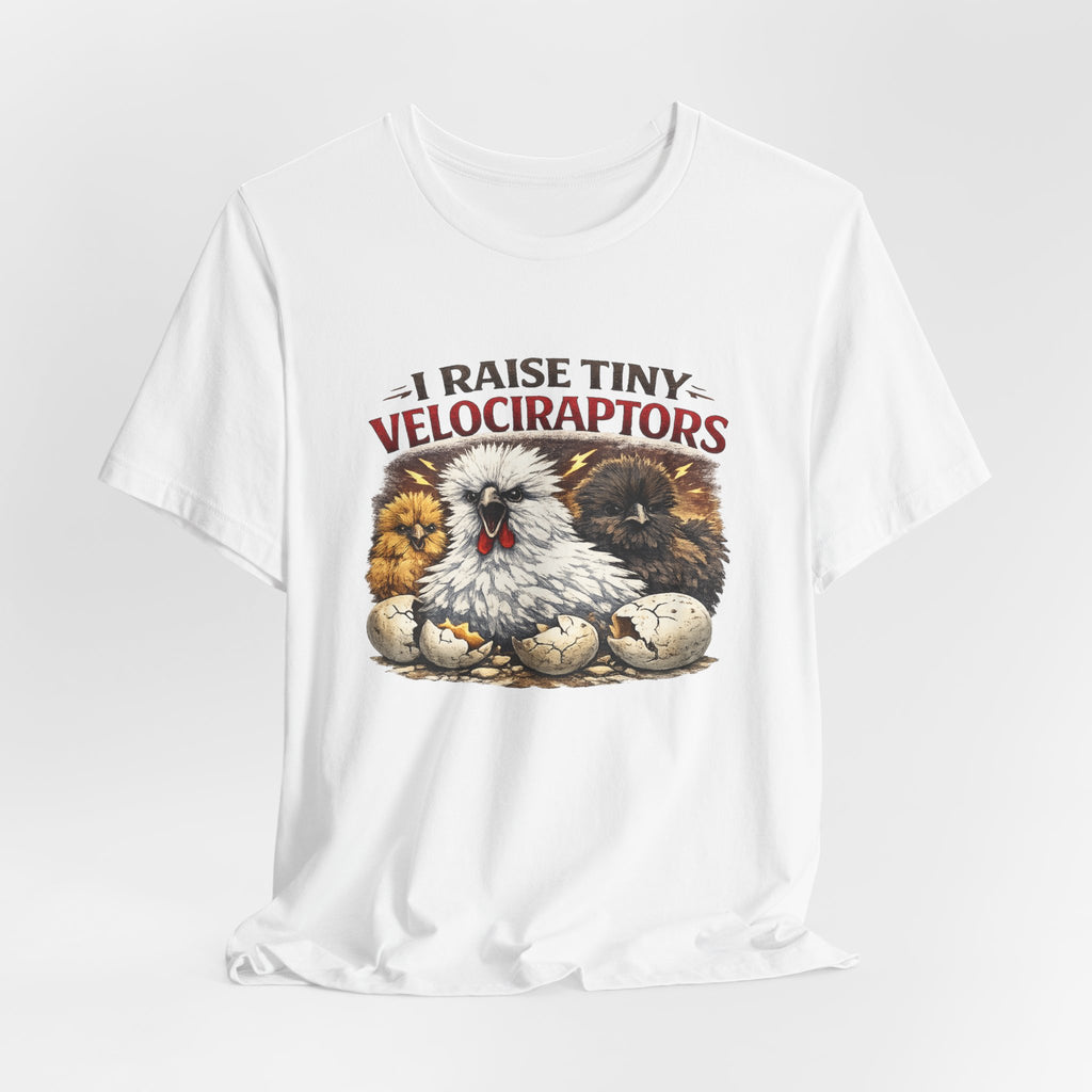 I Raise Tiny Velociraptors Tee