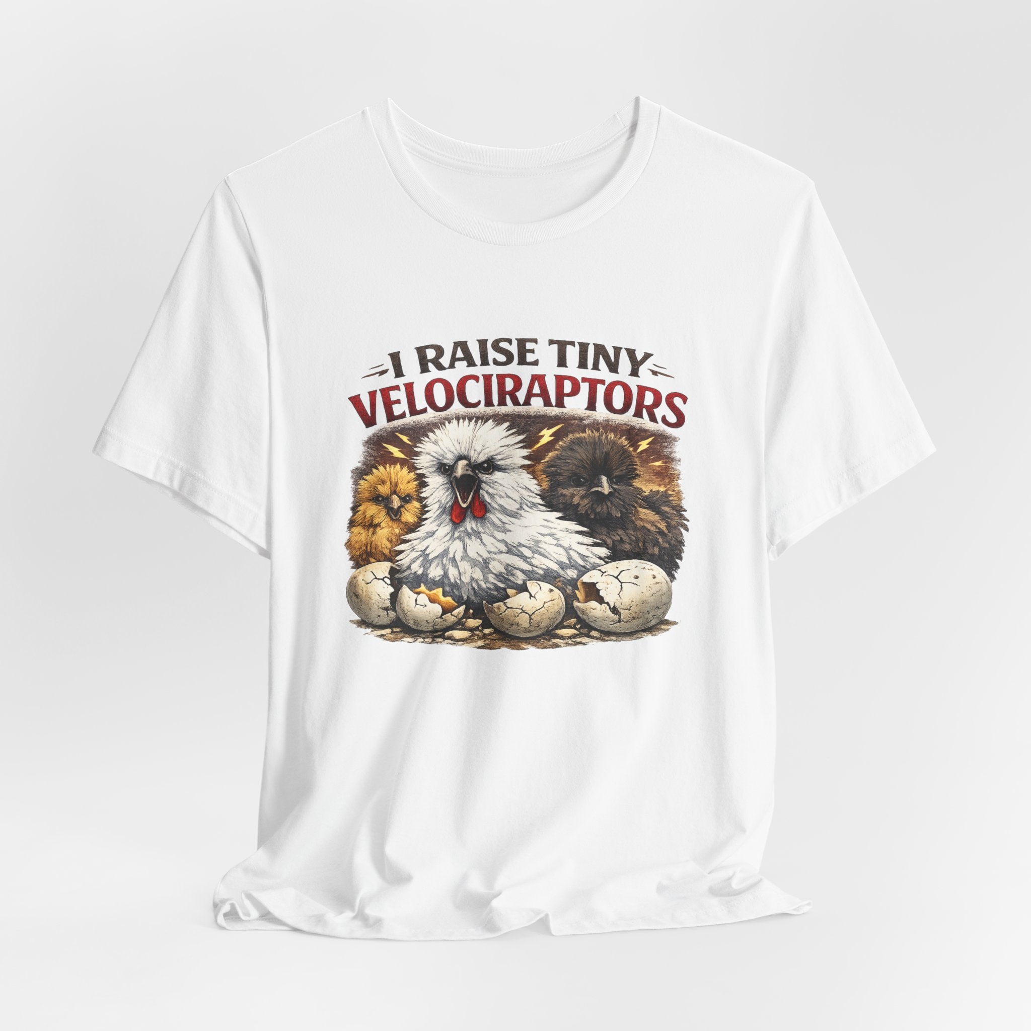 I Raise Tiny Velociraptors Tee