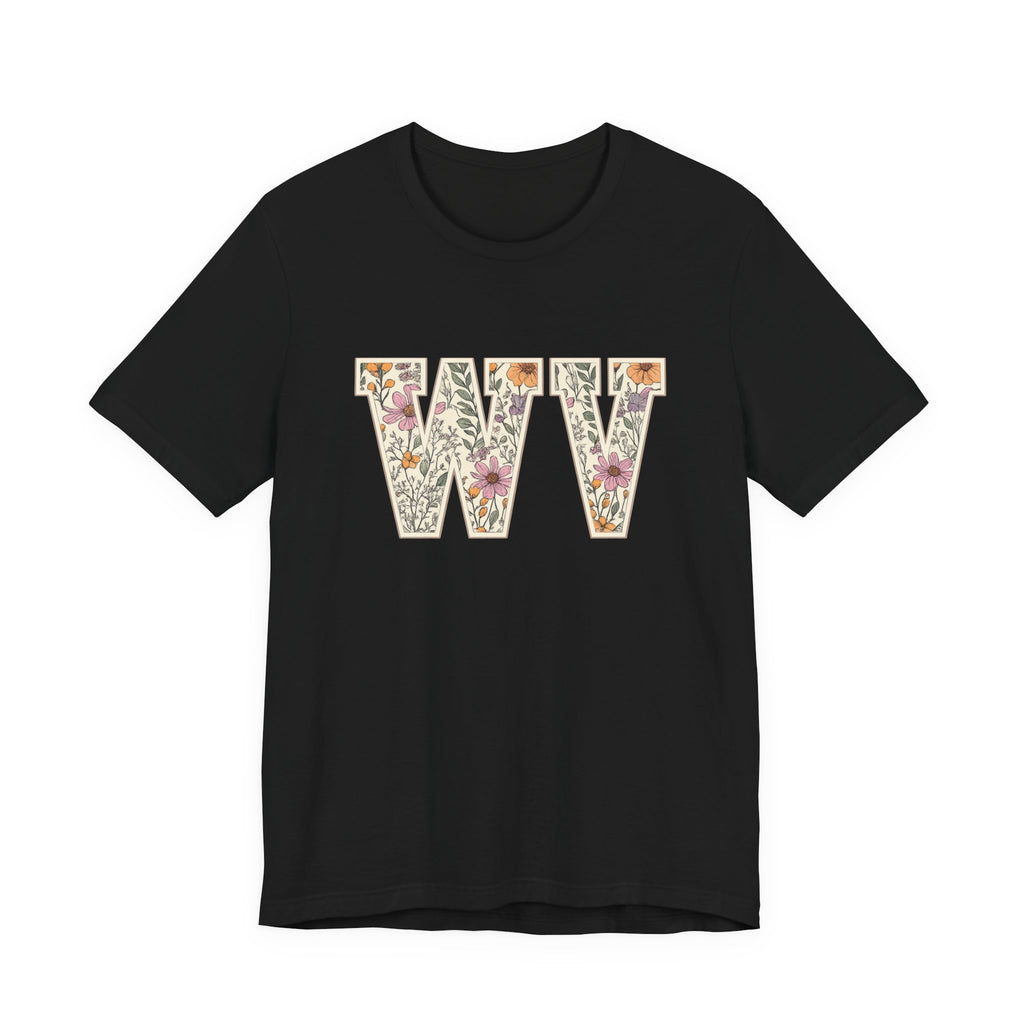 WV Botanical Letter Shirt