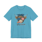 Merica Highland Cow T-Shirt