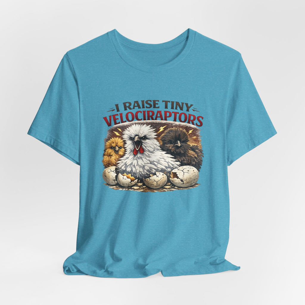 I Raise Tiny Velociraptors Tee