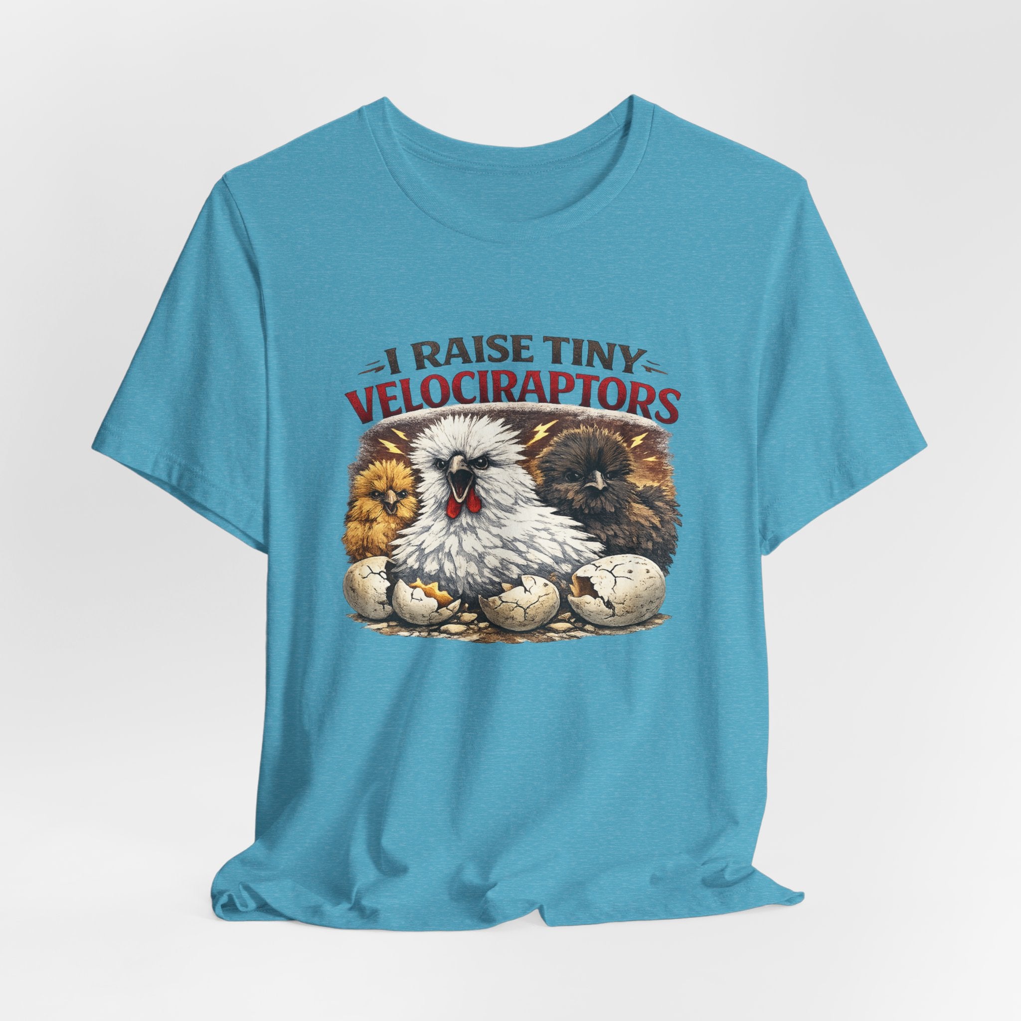 I Raise Tiny Velociraptors Tee