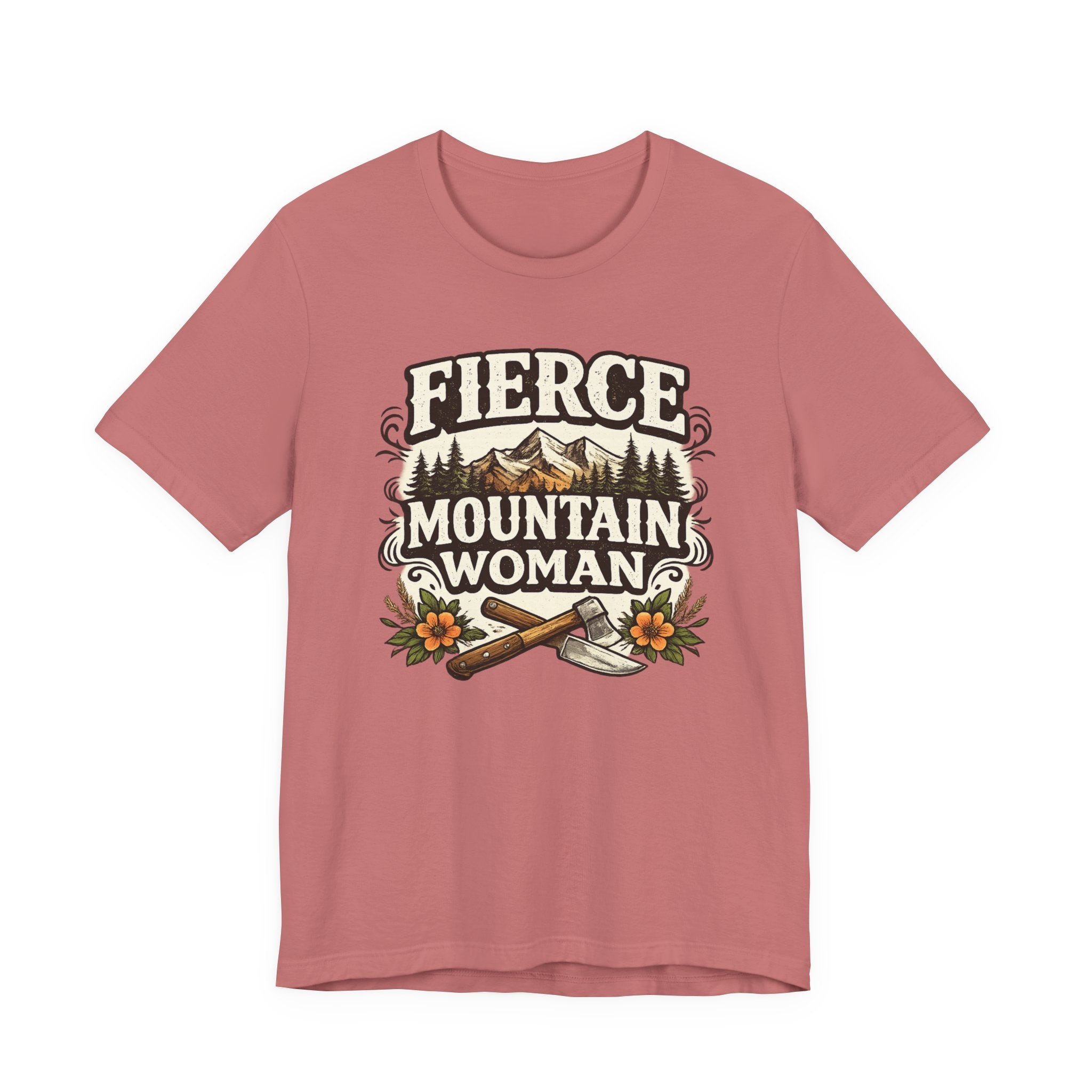 Fierce Mountain Woman T-Shirt