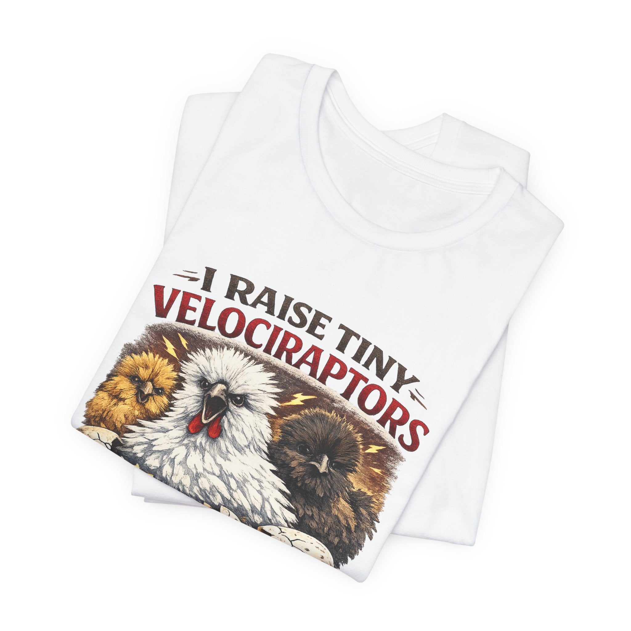I Raise Tiny Velociraptors Tee