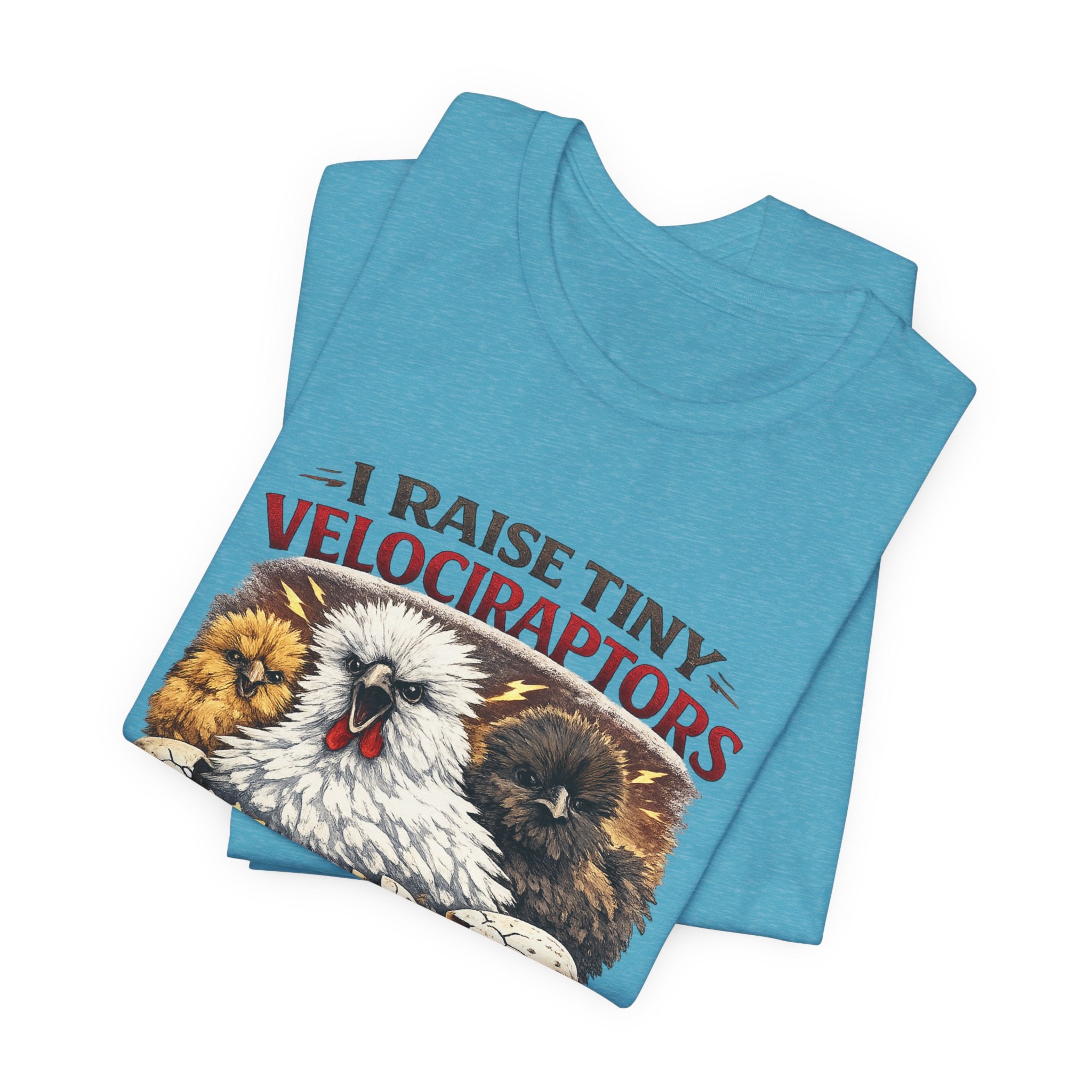 I Raise Tiny Velociraptors Tee