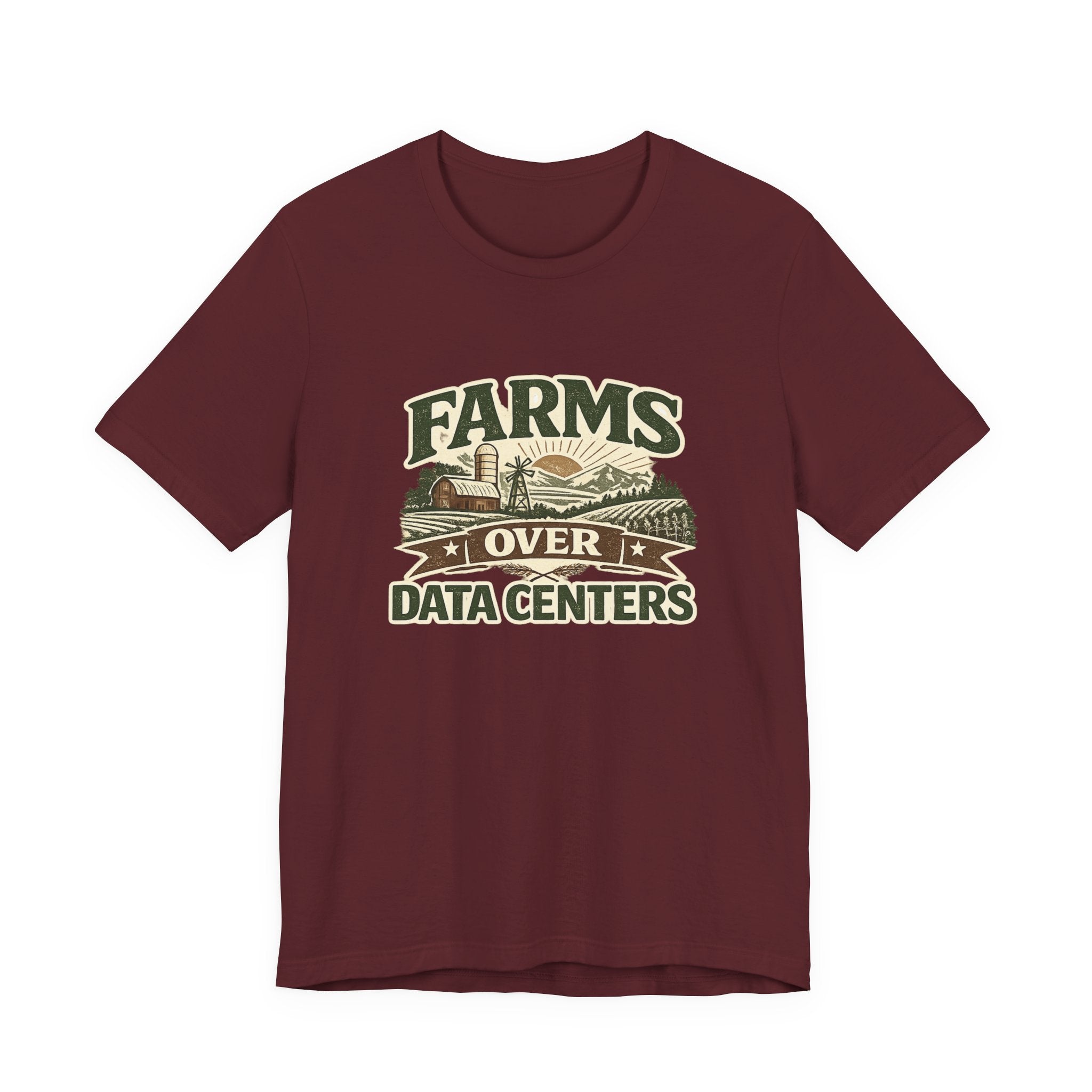 Farms Over Data Centers Tee