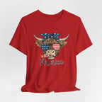 Merica Highland Cow T-Shirt