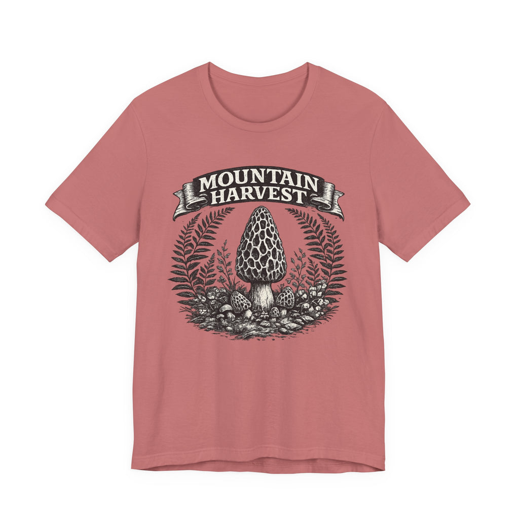 Forager Morel Mushroom Tee