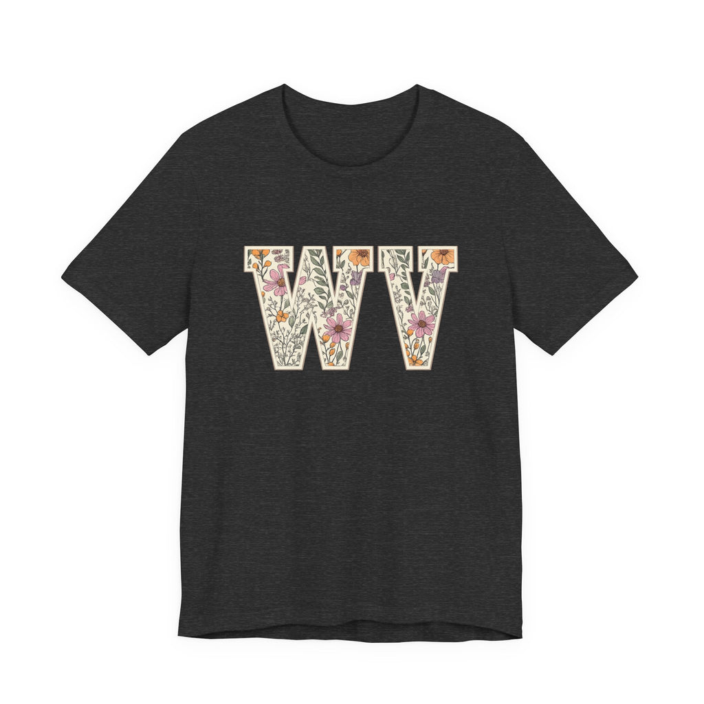 WV Botanical Letter Shirt