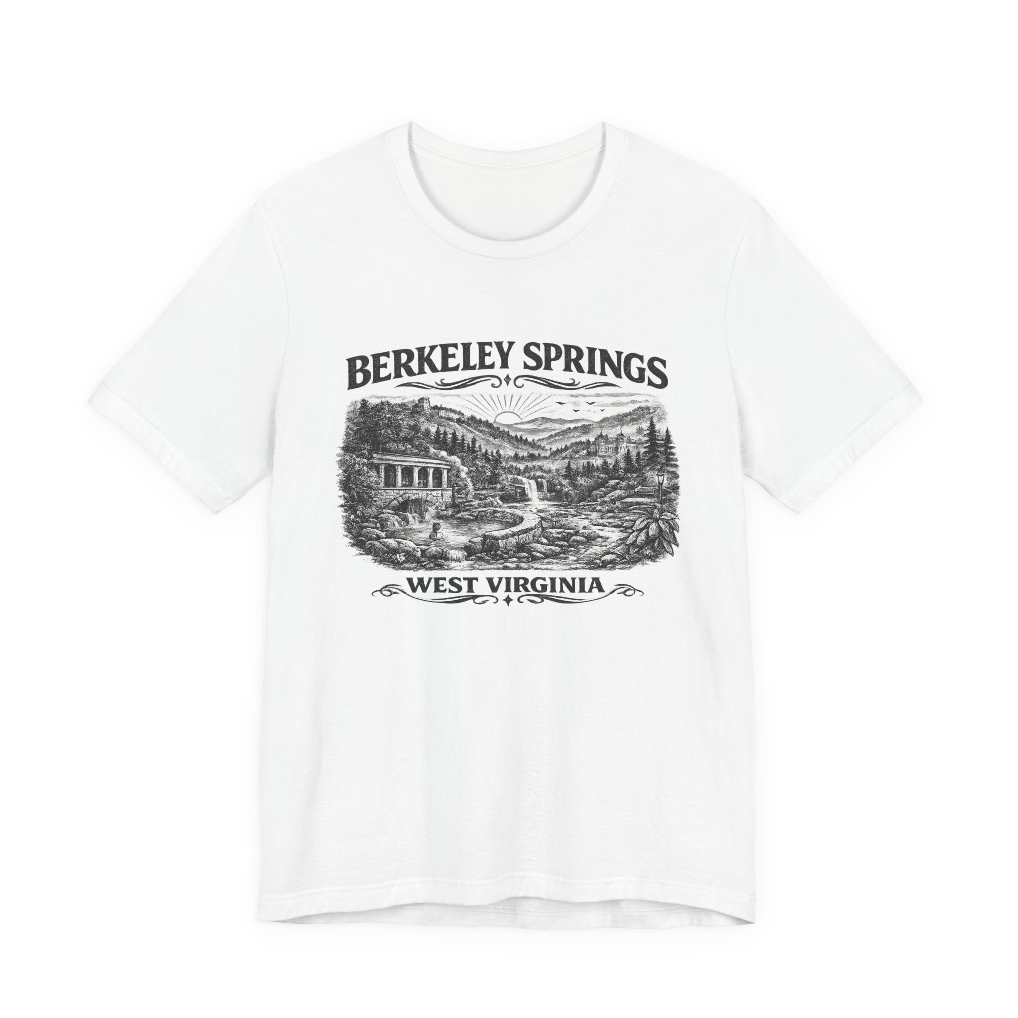 Berkeley Springs West Virginia Vintage Graphic Tee