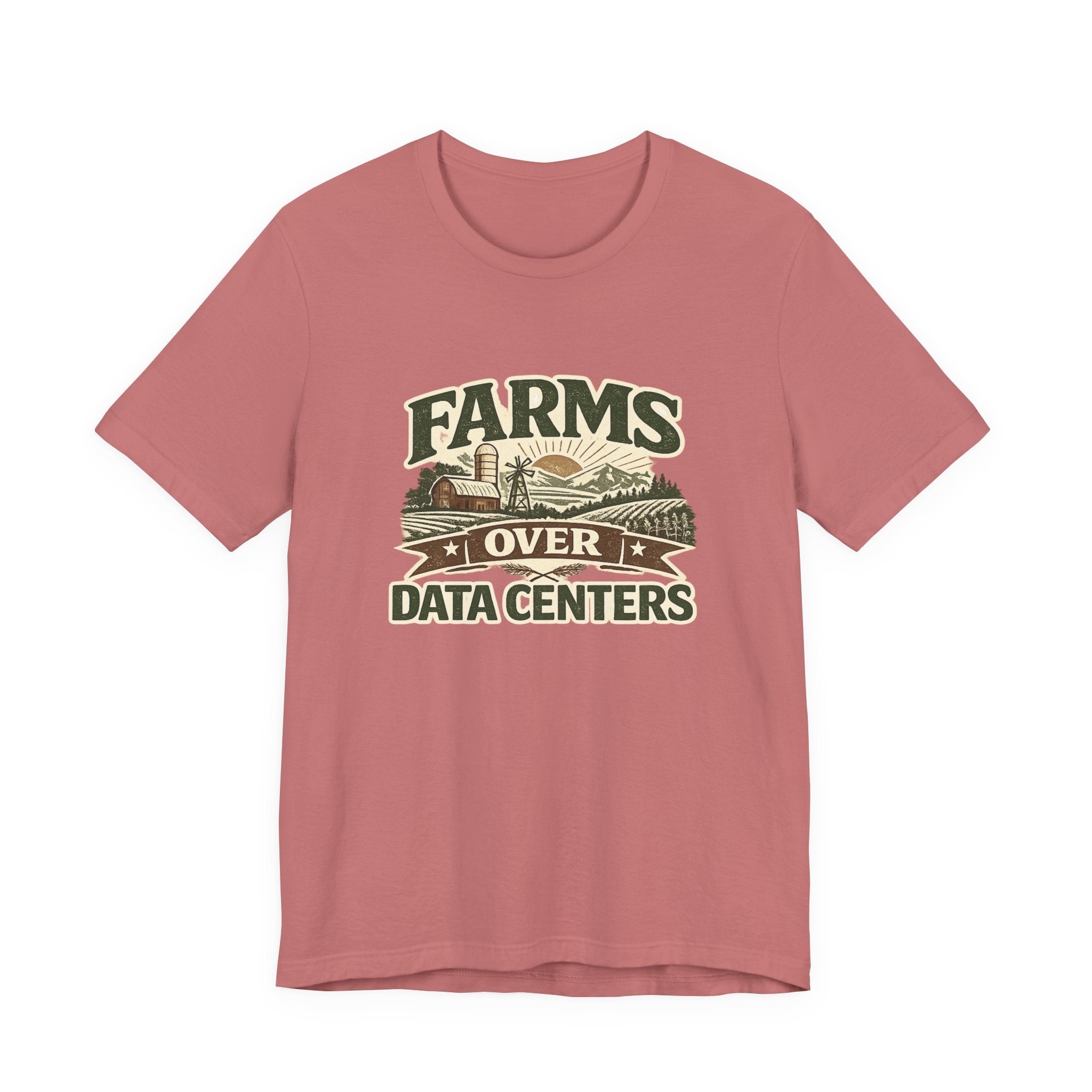 Farms Over Data Centers Tee