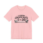 I Know Chicken Math T-Shirt