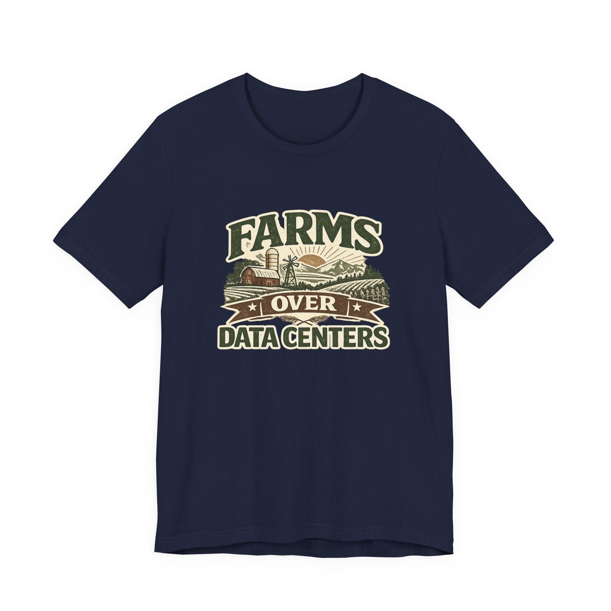 Farms Over Data Centers Tee