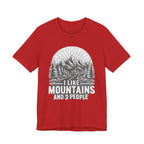 I Like Mountains And 3 People T-Shirt