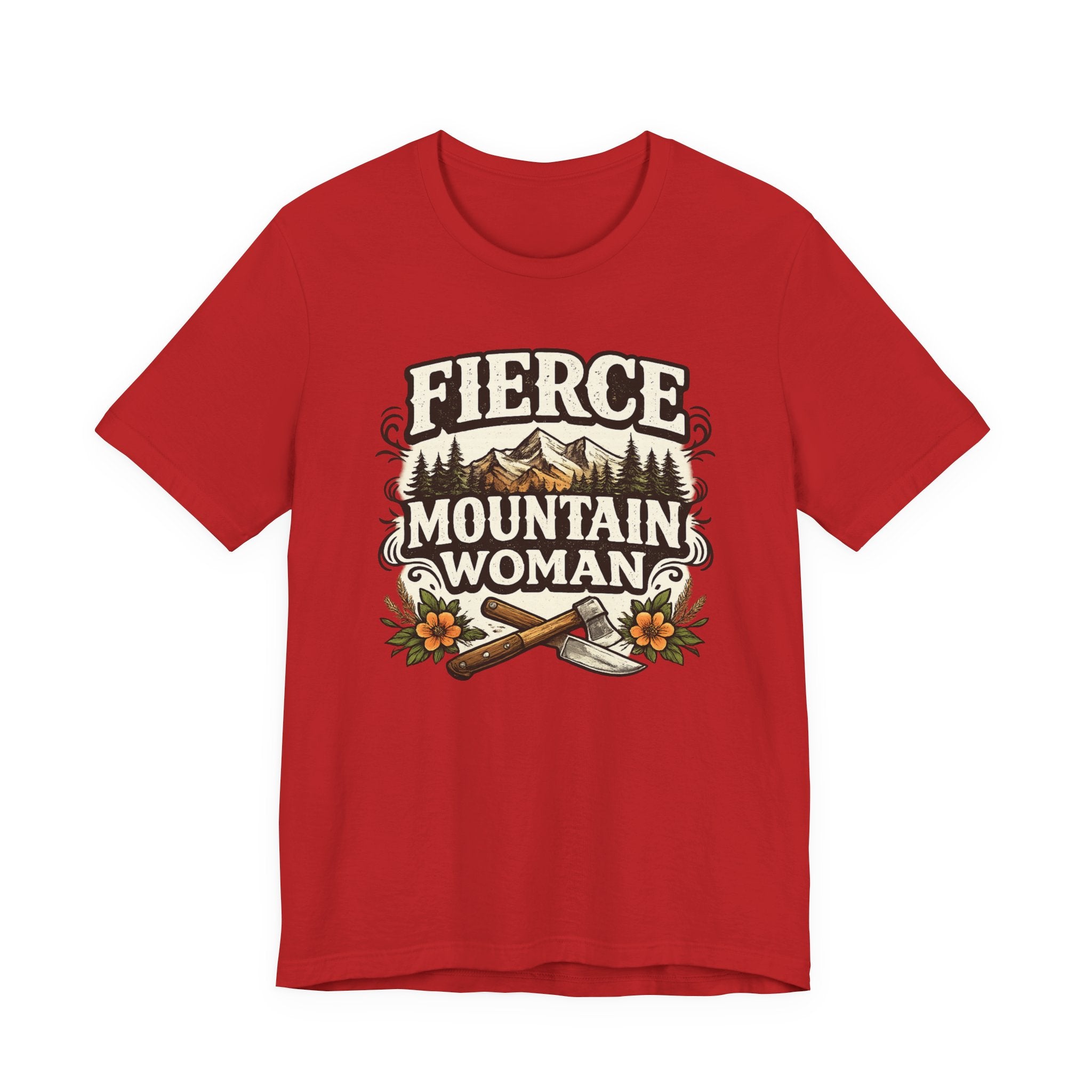 Fierce Mountain Woman T-Shirt