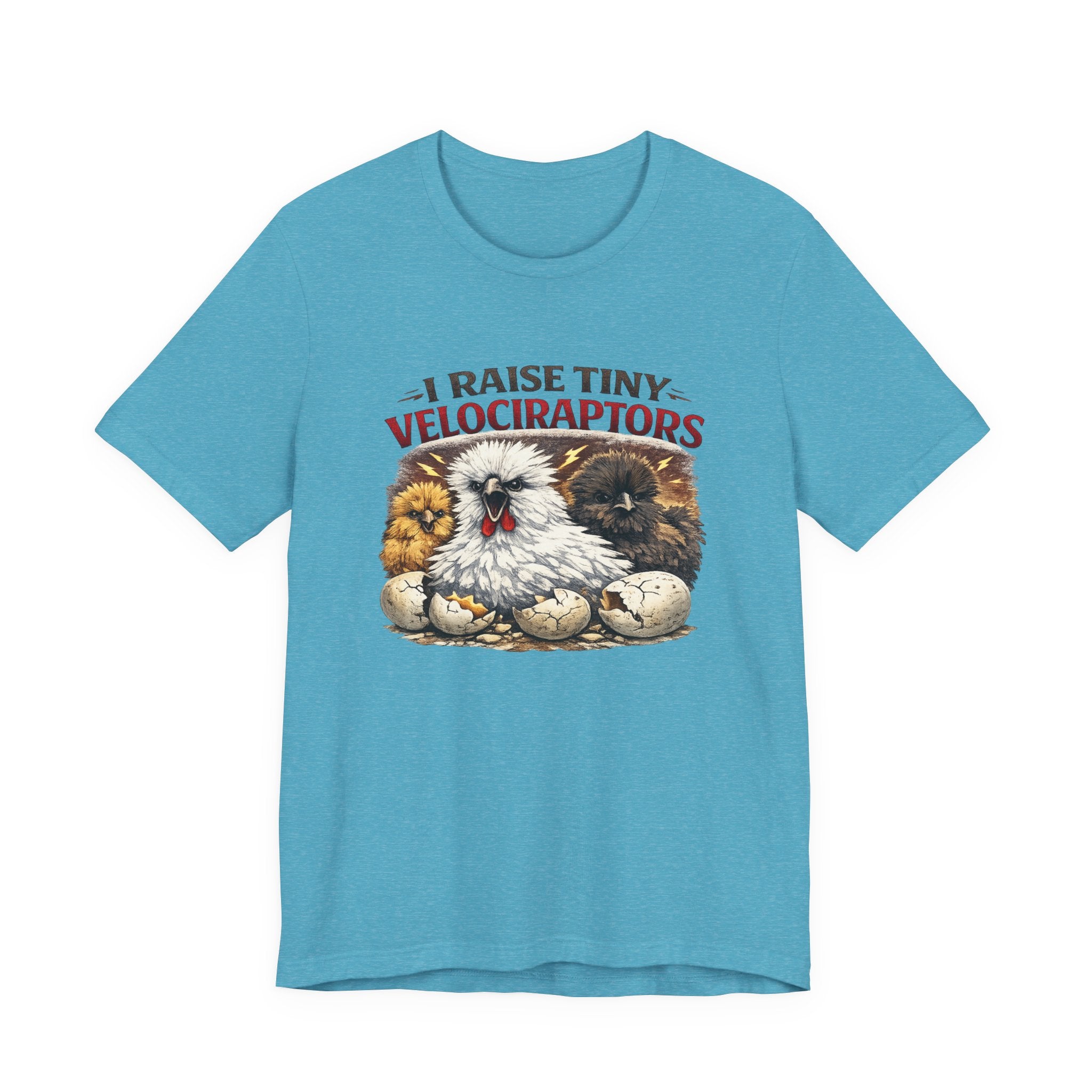I Raise Tiny Velociraptors Tee